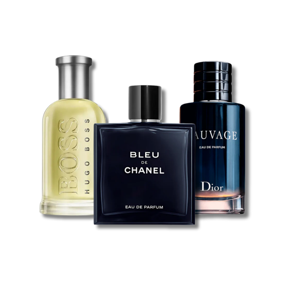 Posebna ponudba | Hugo Boss Luca + Bleu de Chanel + Dior Sauvage – 3 za ceno 1 100 ml