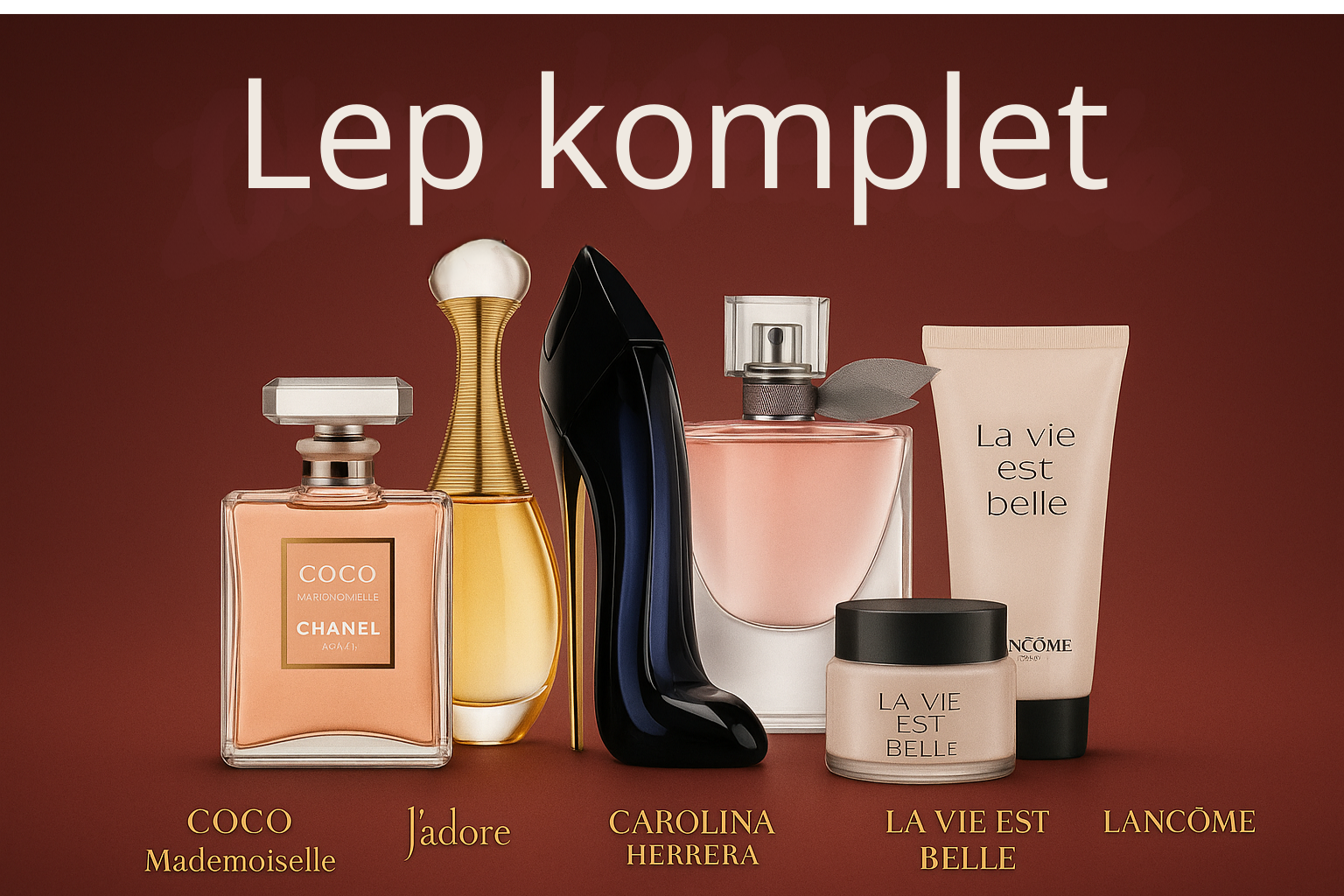 Kupite 1, dobite 6 – komplet luksuznih uvoženih parfumov + ekskluzivno darilo